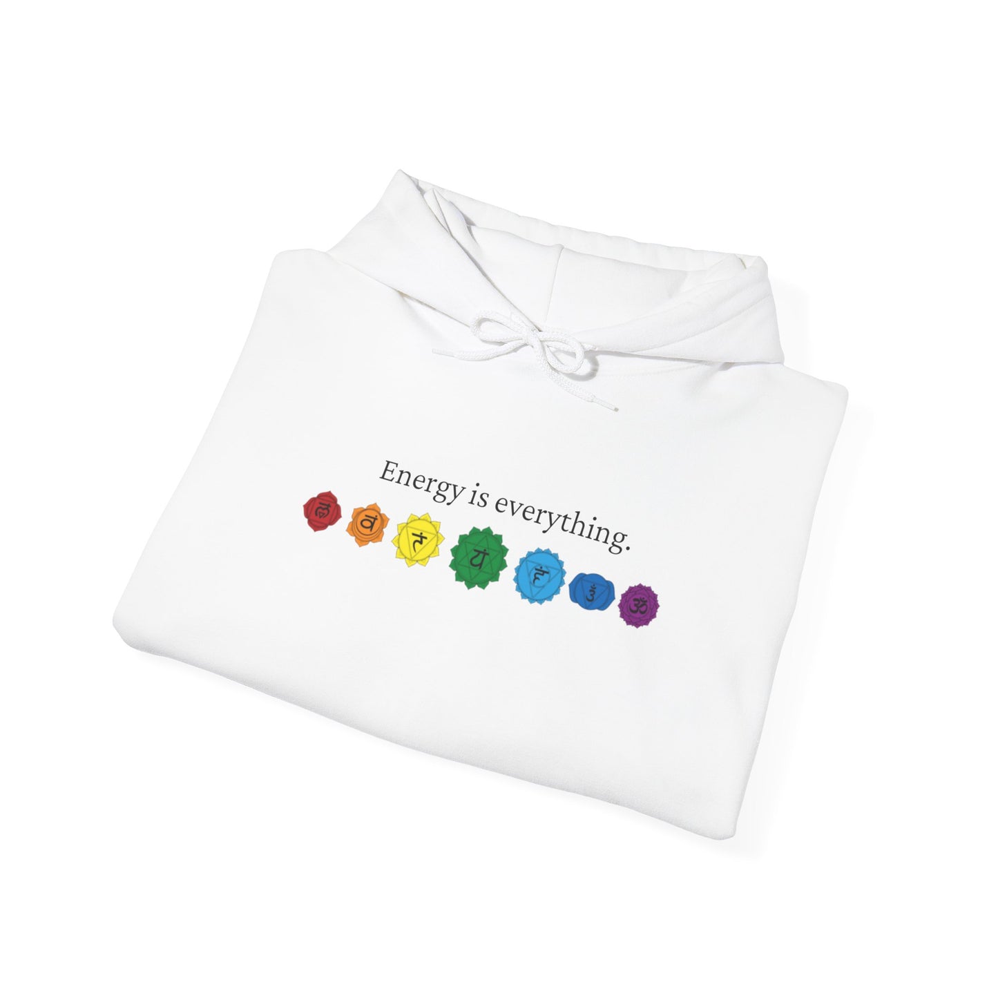 Energy is Everything -- Chakras (Adult Unisex Hooded Sweatshirt)