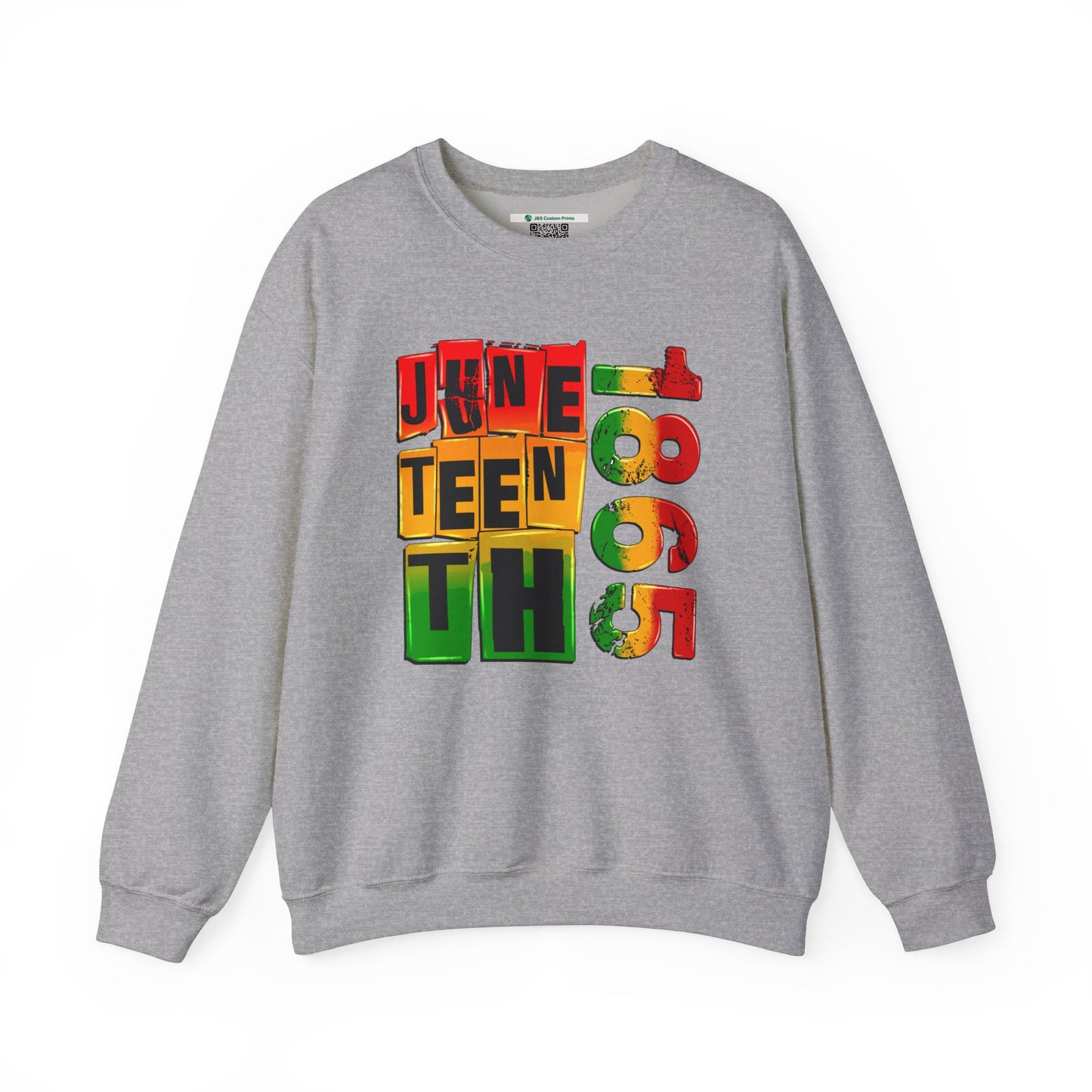 Juneteenth 1865 (Adult Unisex Crewneck Sweatshirt)
