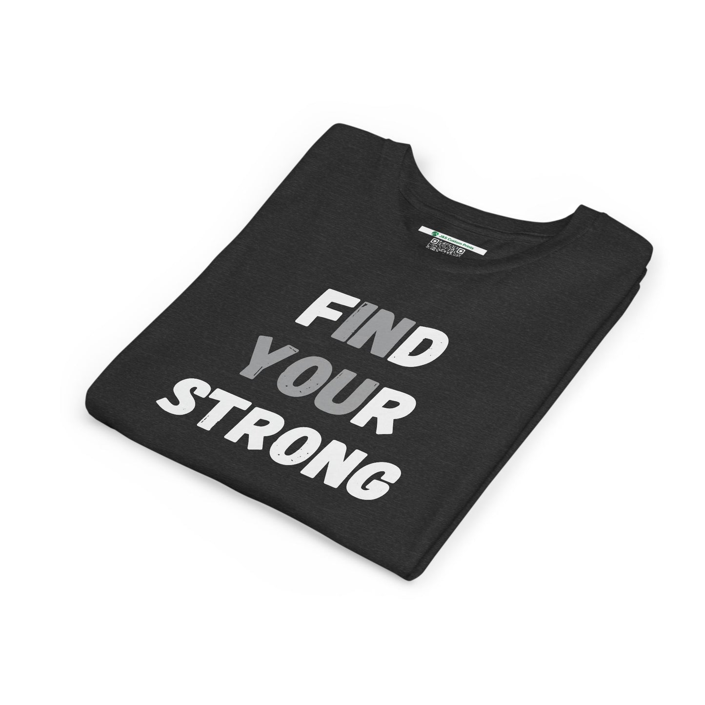 Find Your Strong -- Simple Design (Youth Unisex Tee)