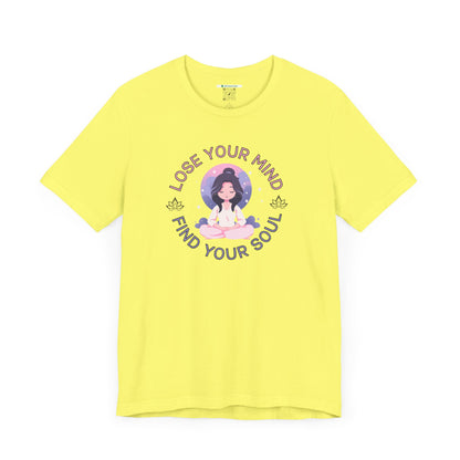 Mindful Awareness -- Meditation (Adult Unisex Tee)