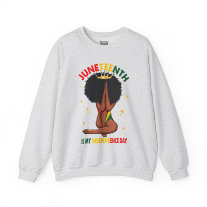 Juneteenth -- My Independence Day (Adult Unisex Crewneck Sweatshirt)