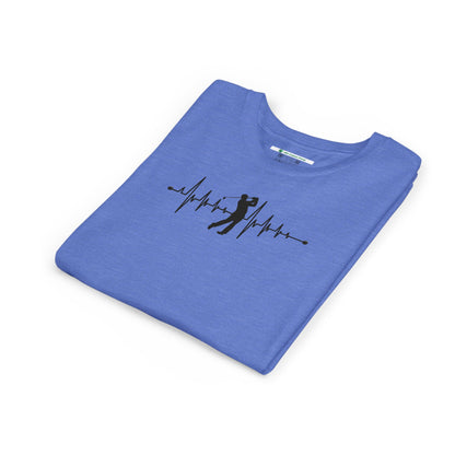 Golf Heartbeat (Youth Unisex Tee)
