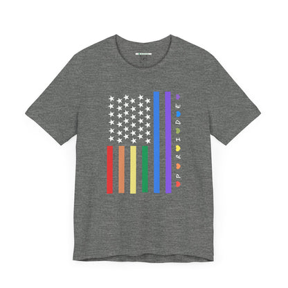 Pride Flag (Adult Unisex Tee)