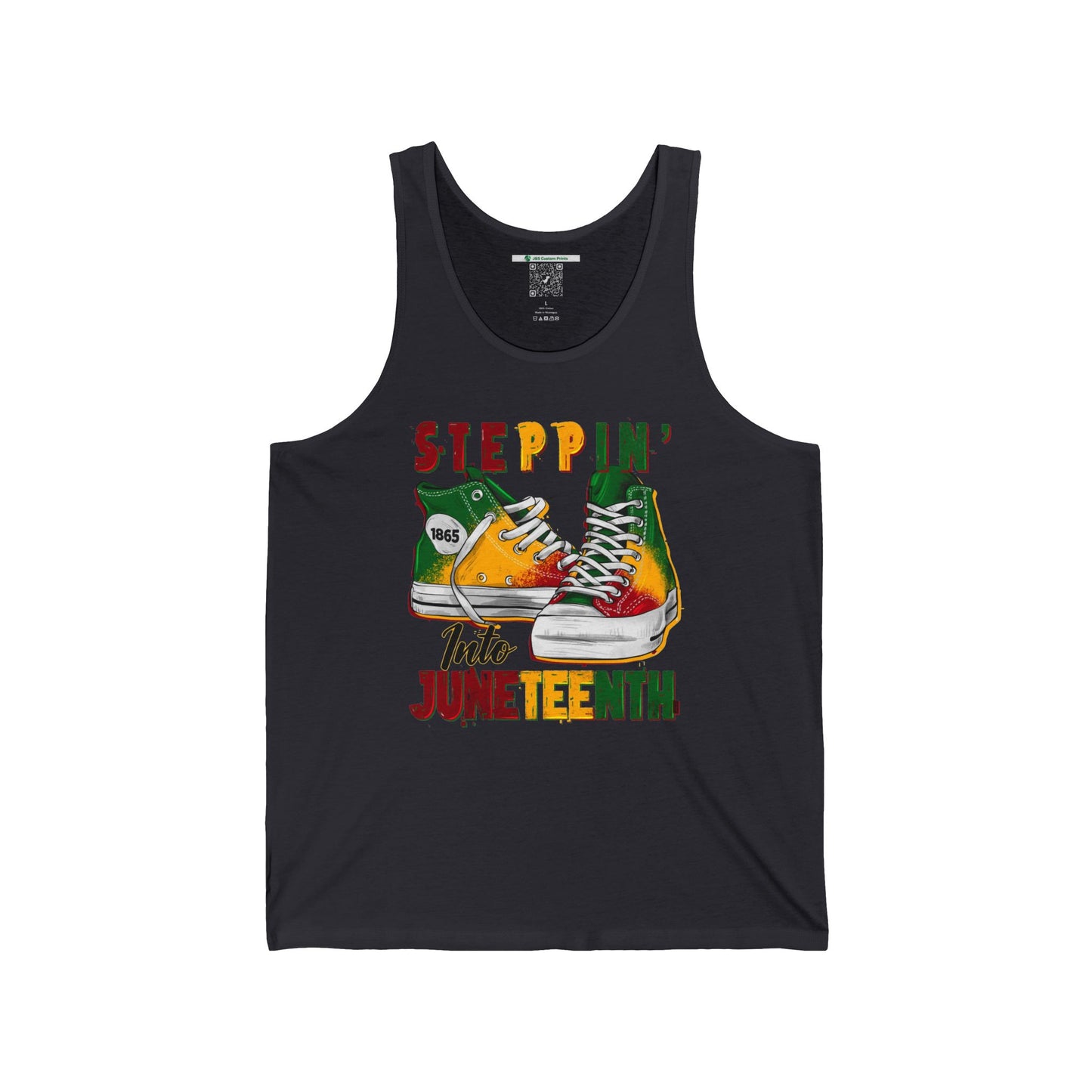 Steppin' Into Juneteenth (Adult Unisex Tank Top)