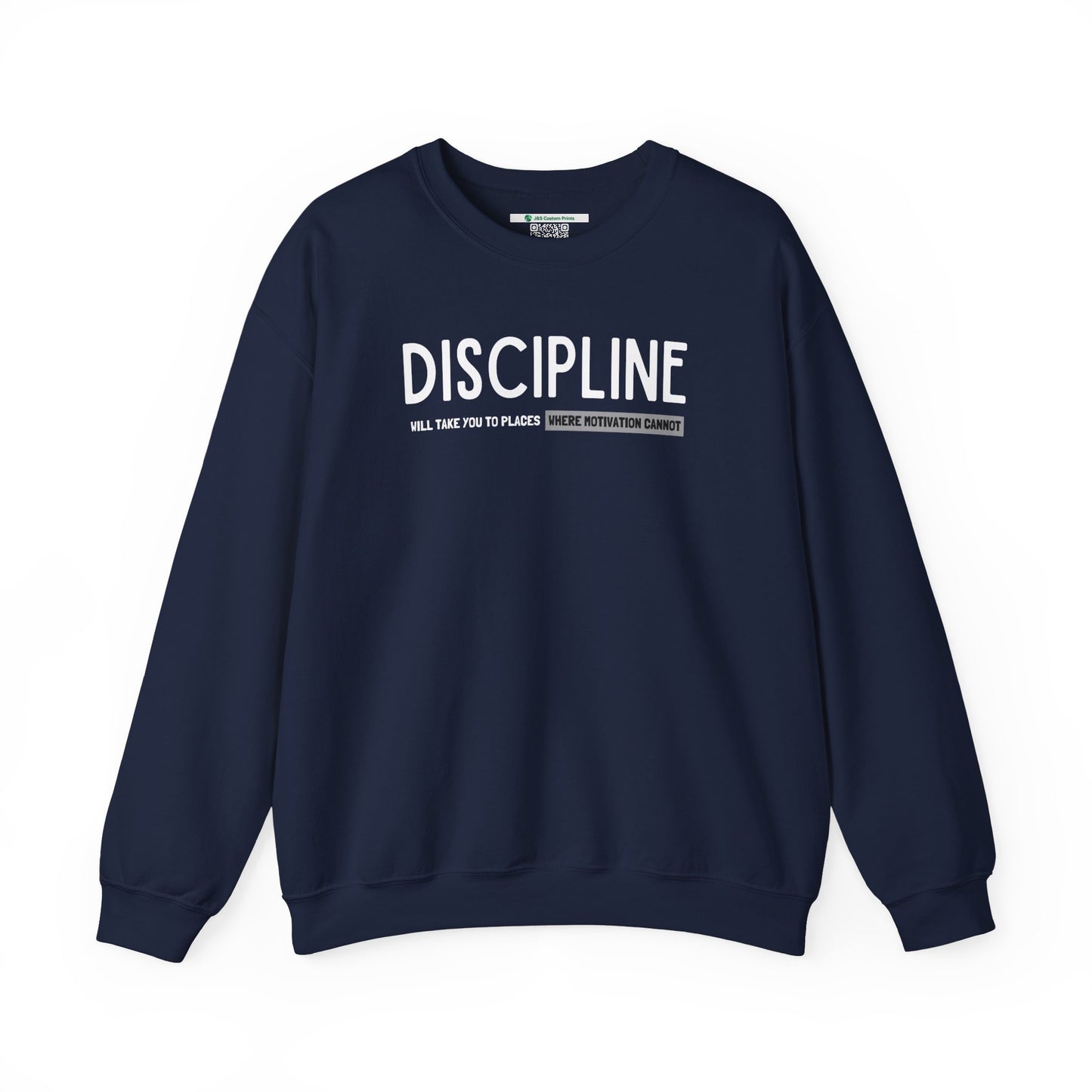 Discipline (Adult Unisex Crewneck Sweatshirt)