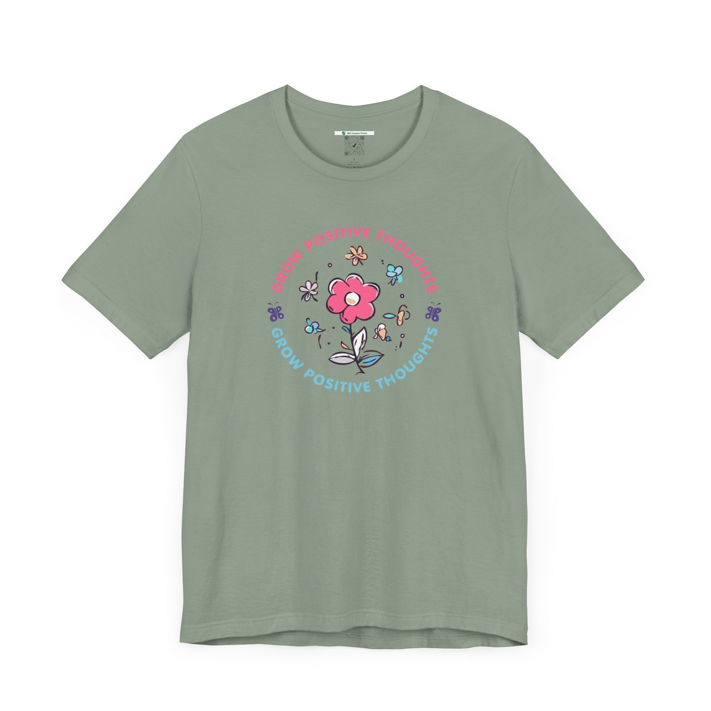 Grow Positive Thoughts (Adult Unisex Tee)