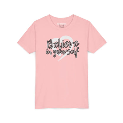 Believe In Yourself -- Gray (Youth Unisex Tee)