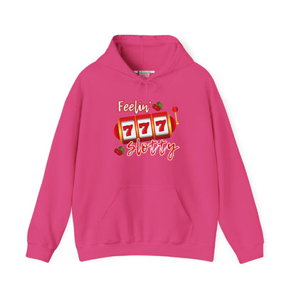 Feelin' Slotty (Adult Unisex Hooded Sweatshirt)