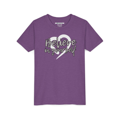 Believe In Yourself -- Gray (Youth Unisex Tee)
