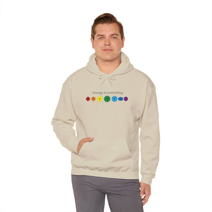 Energy is Everything -- Chakras (Adult Unisex Hooded Sweatshirt)