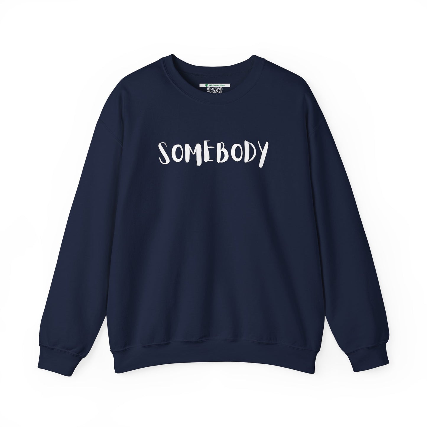 Matching Couple's Set -- "Somebody" (Adult Unisex Crewneck Sweatshirt)