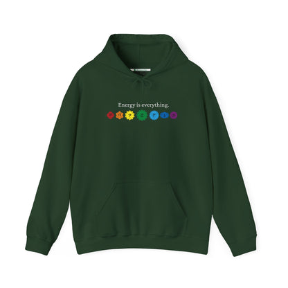 Energy is Everything -- Chakras (Adult Unisex Hooded Sweatshirt)