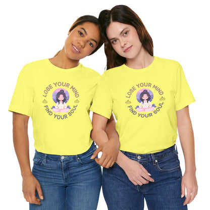 Mindful Awareness -- Meditation (Adult Unisex Tee)