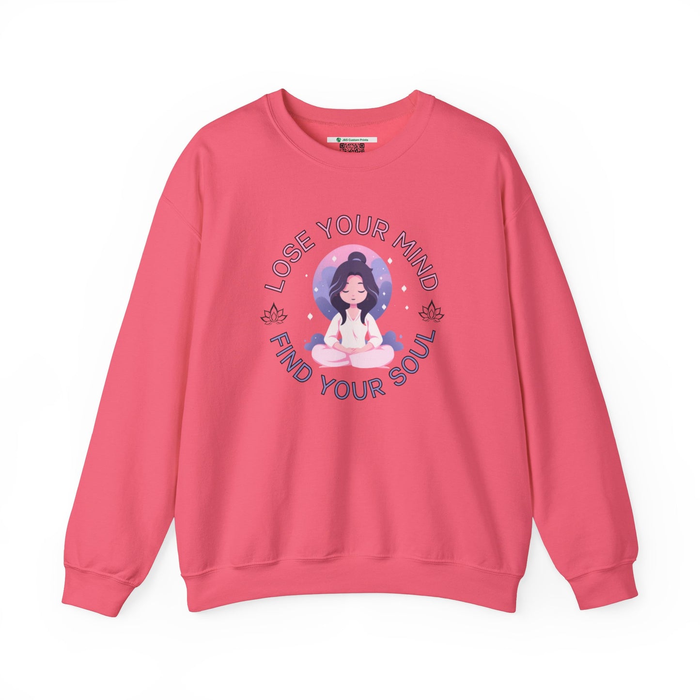 Mindful Awareness -- Meditation (Adult Unisex Crewneck Sweatshirt)