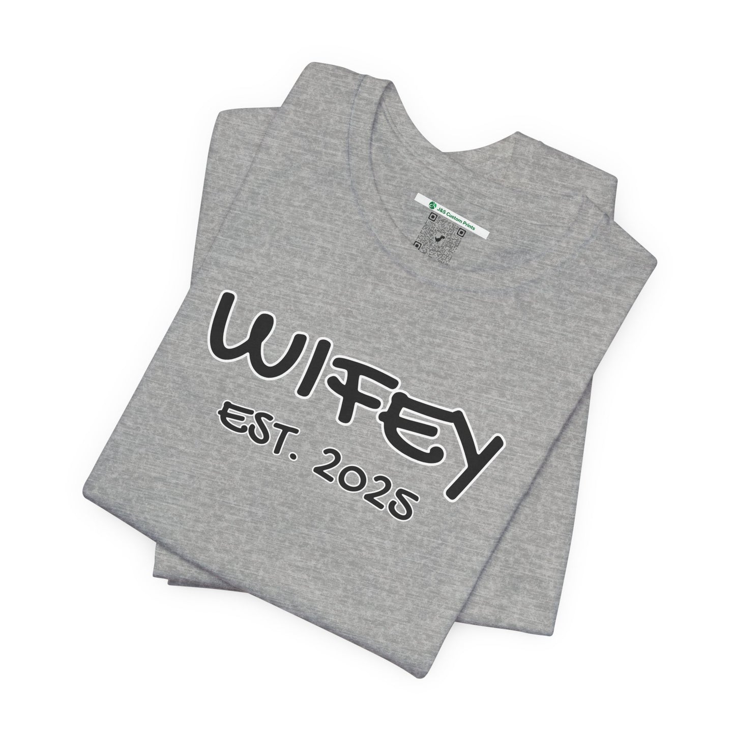 Matching Marriage Set -- "Wifey" (Adult Unisex Tee)