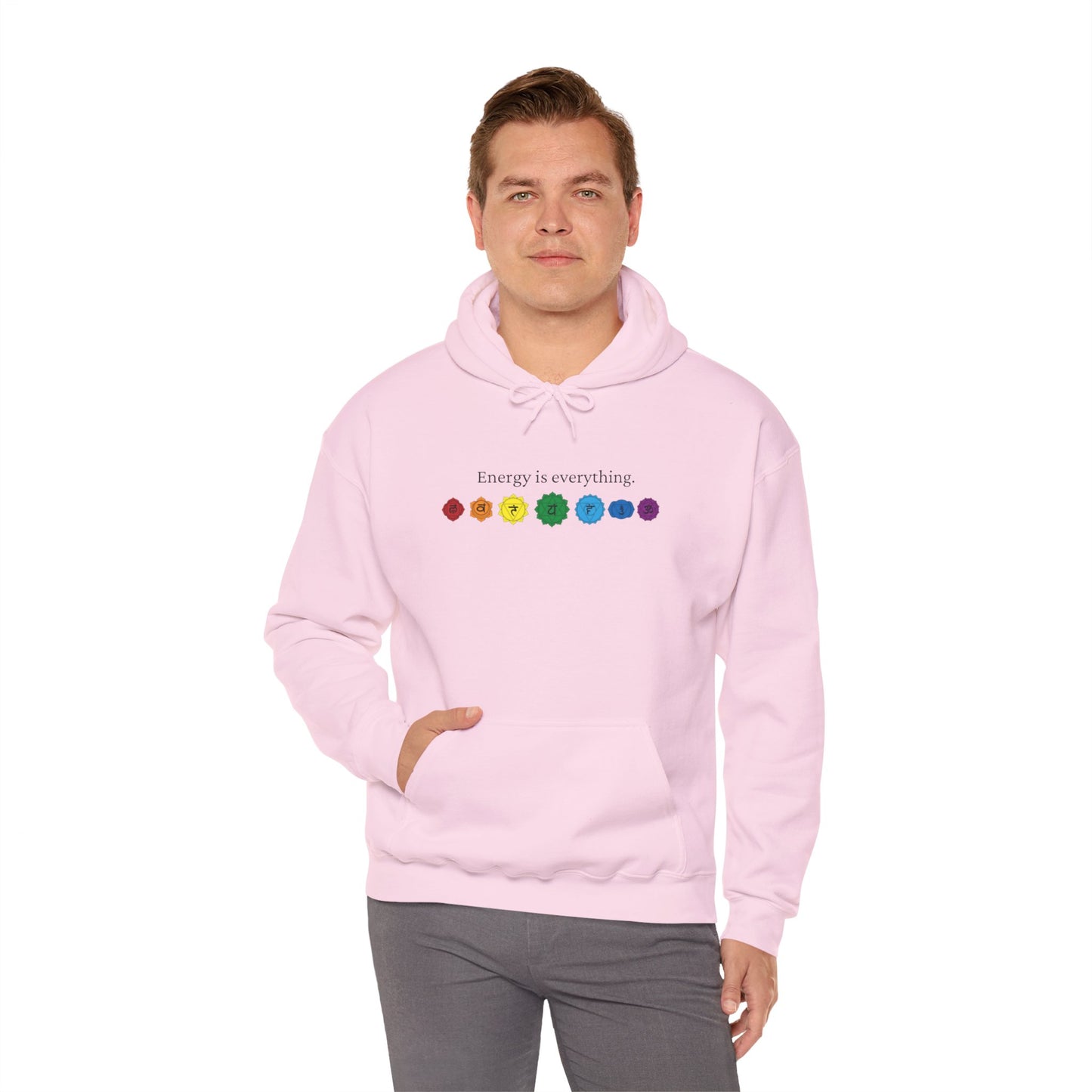 Energy is Everything -- Chakras (Adult Unisex Hooded Sweatshirt)