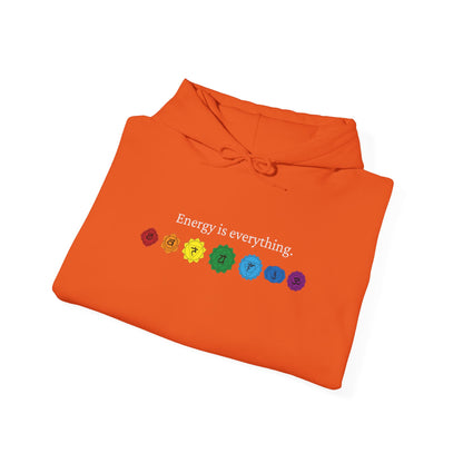 Energy is Everything -- Chakras (Adult Unisex Hooded Sweatshirt)