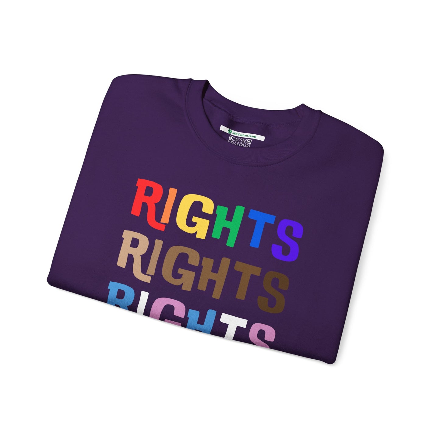 Equal Rights (Adult Unisex Crewneck Sweatshirt)