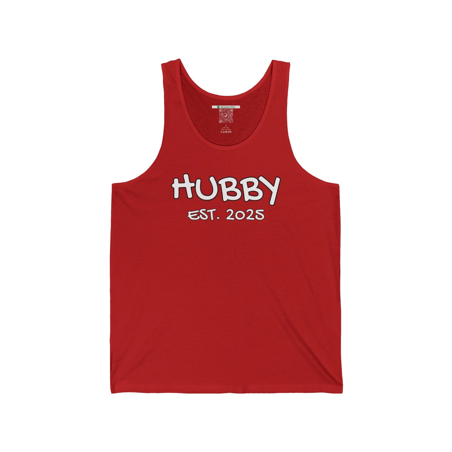 Matching Marriage Set -- "Hubby" (Adult Unisex Tank Top)