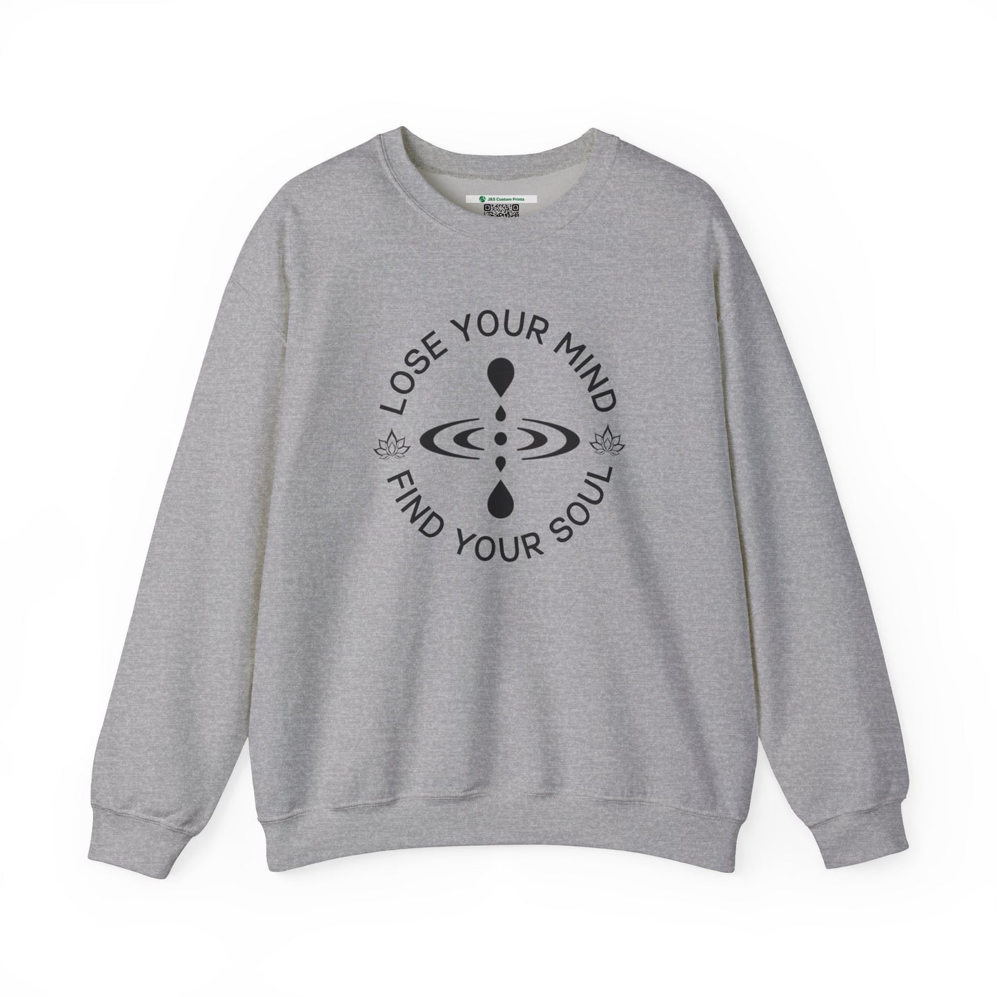 Mindful Awareness -- Icon (Adult Unisex Crewneck Sweatshirt)