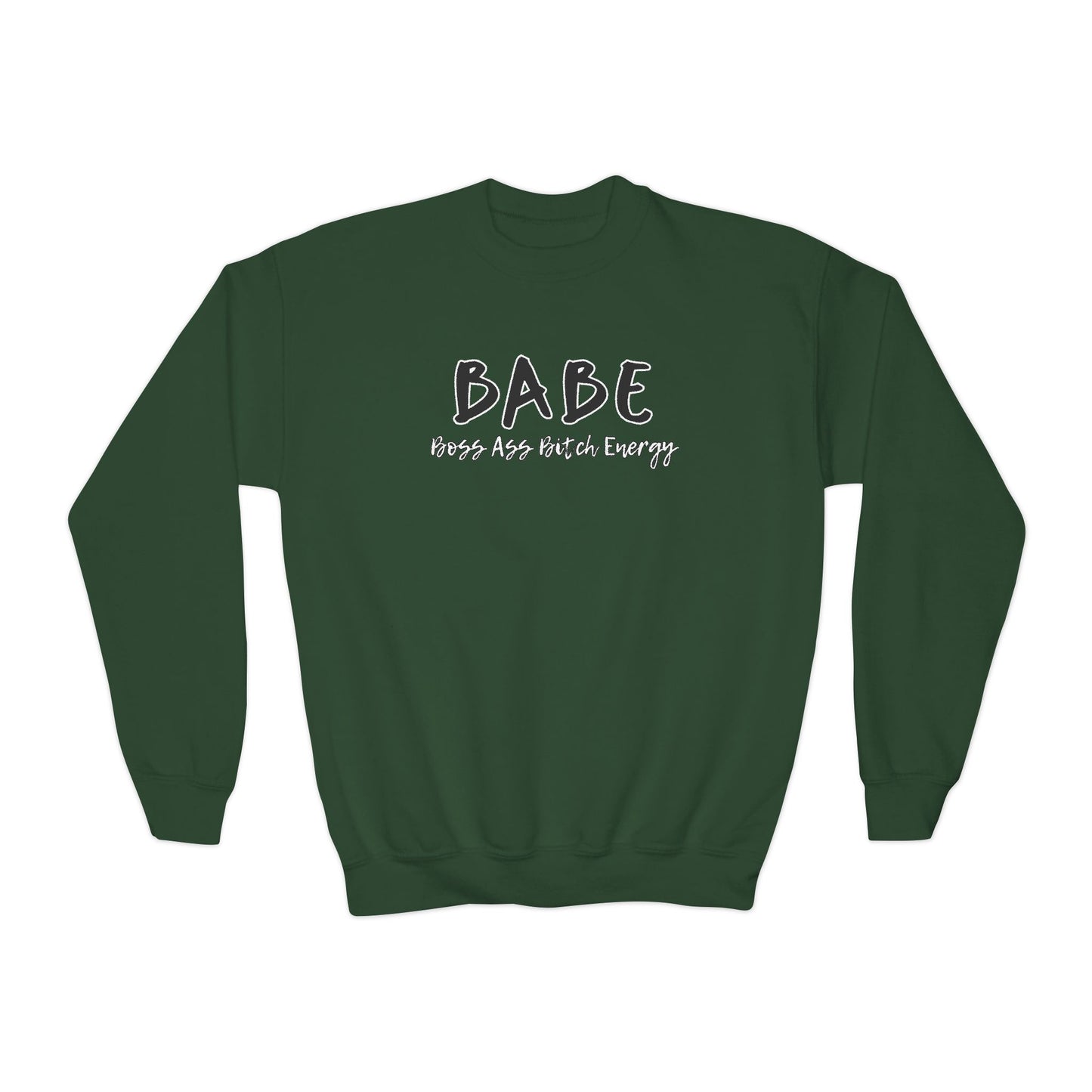 BABE (Youth Unisex Crewneck Sweatshirt)