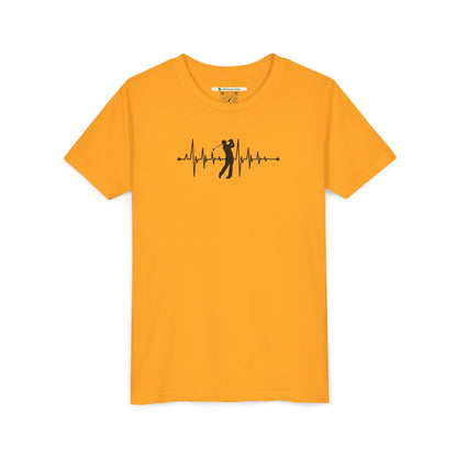 Golf Heartbeat (Youth Unisex Tee)