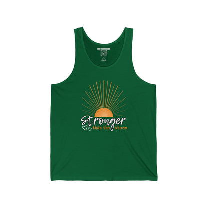 Stronger Than The Storm (Adult Unisex Tank Top)