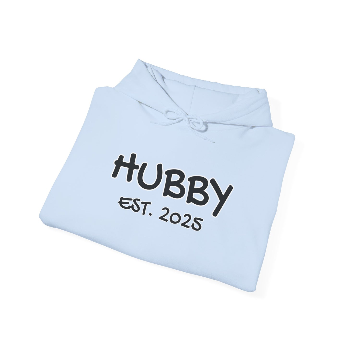 Matching Marriage Set -- "Hubby" (Adult Unisex Hooded Sweatshirt)