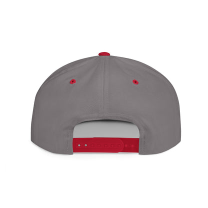 Let Them (Embroidered Snapback Flat-Bill Cotton Hat) - J&S Custom Prints