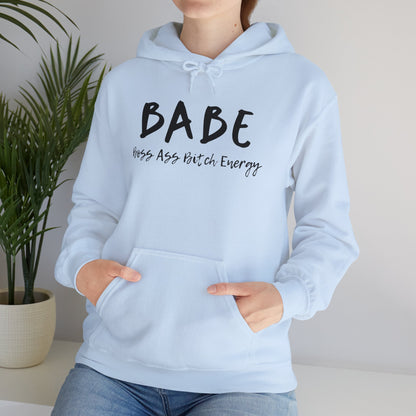 BABE (Adult Unisex Hooded Sweatshirt)
