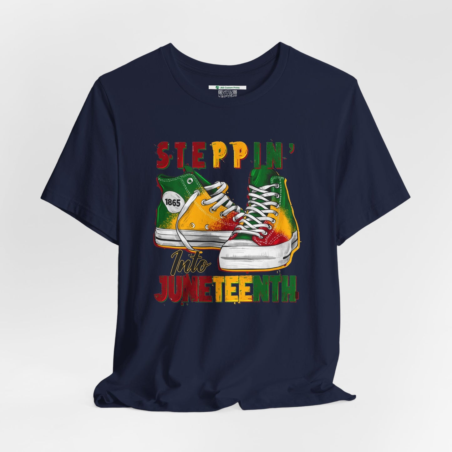 Steppin' Into Juneteenth (Adult Unisex Tee)
