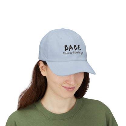 BABE (Embroidered Dad Cap)