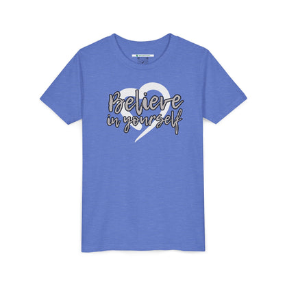 Believe In Yourself -- Gray (Youth Unisex Tee)
