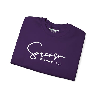 Sarcasm (Adult Unisex Crewneck Sweatshirt)