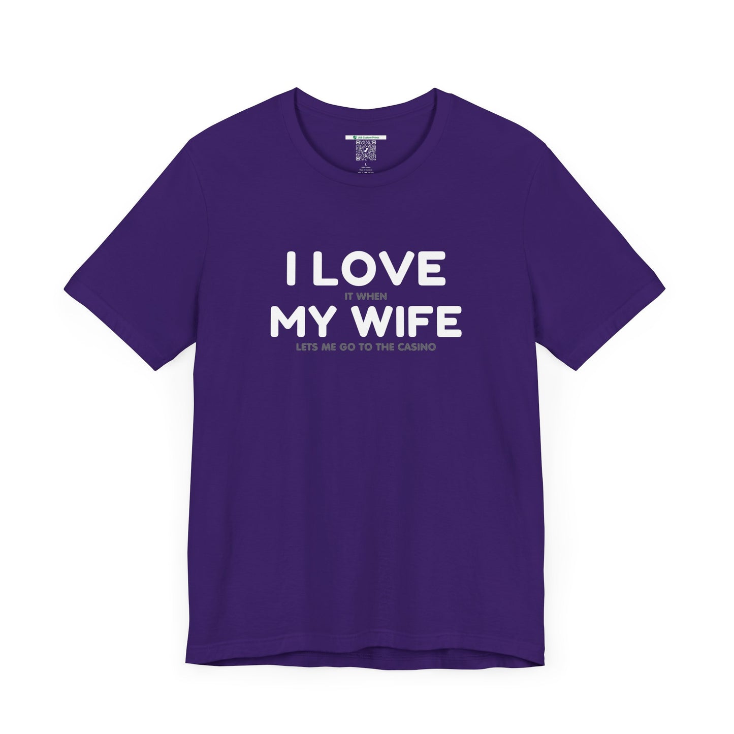 I Love My Wife (Adult Unisex Tee)