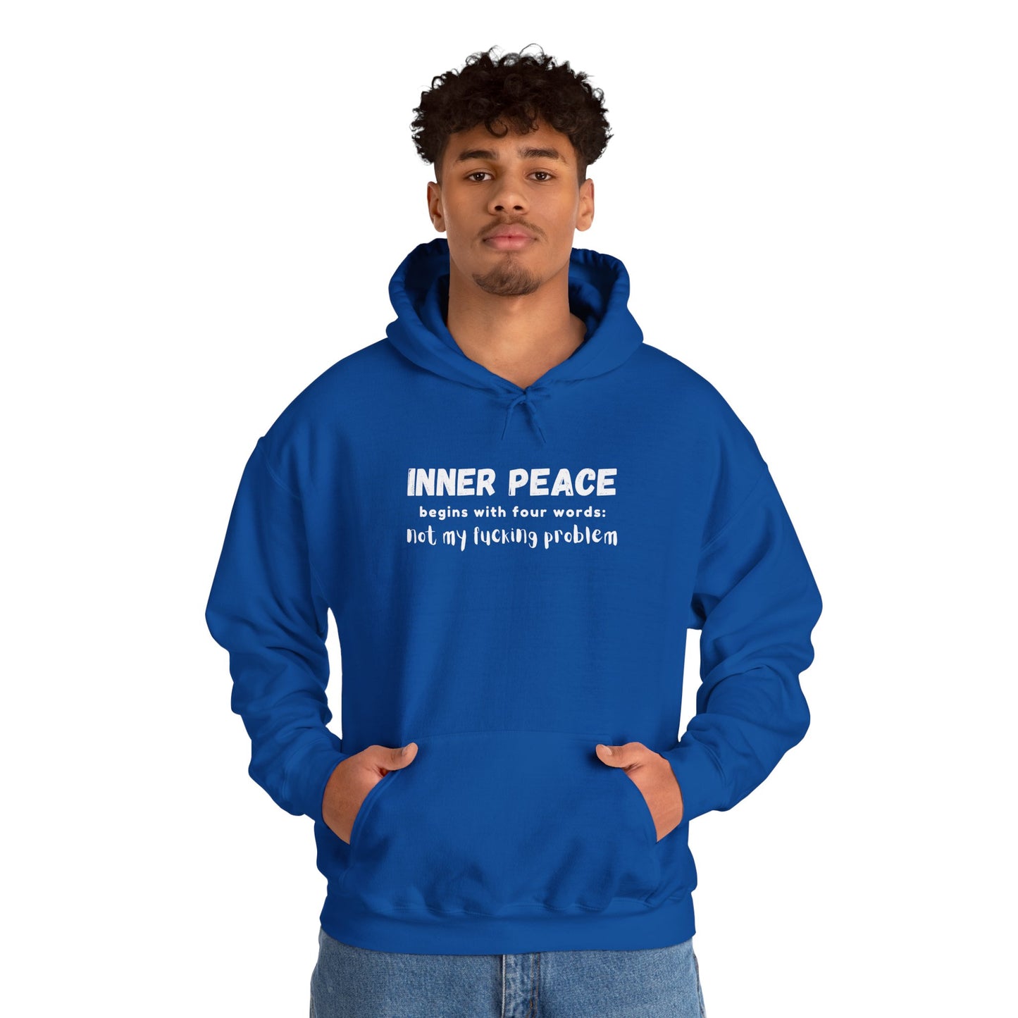 Inner Peace (Adult Unisex Hooded Sweatshirt)