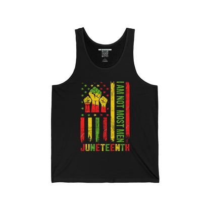 Juneteenth -- Not Most Men (Adult Unisex Tank Top)