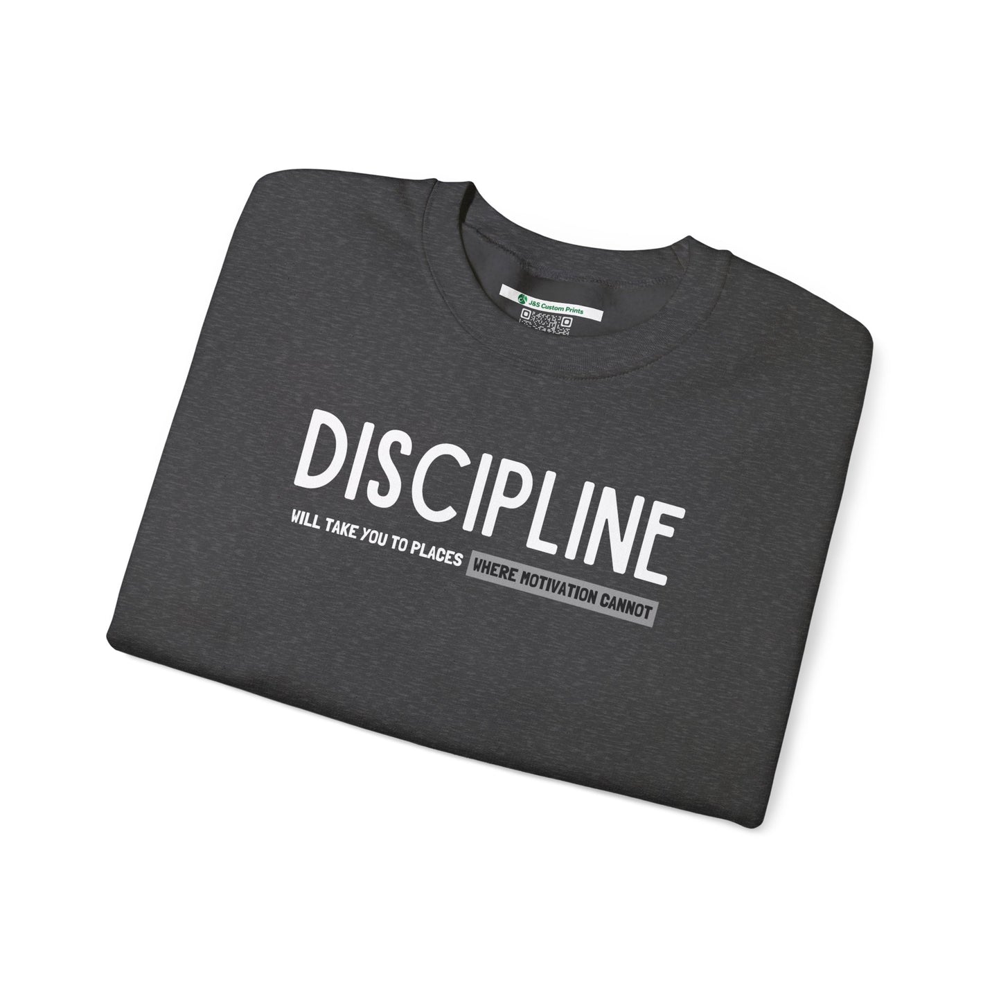 Discipline (Adult Unisex Crewneck Sweatshirt)