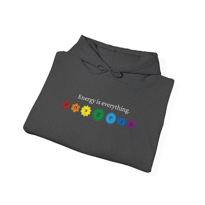 Energy is Everything -- Chakras (Adult Unisex Hooded Sweatshirt)
