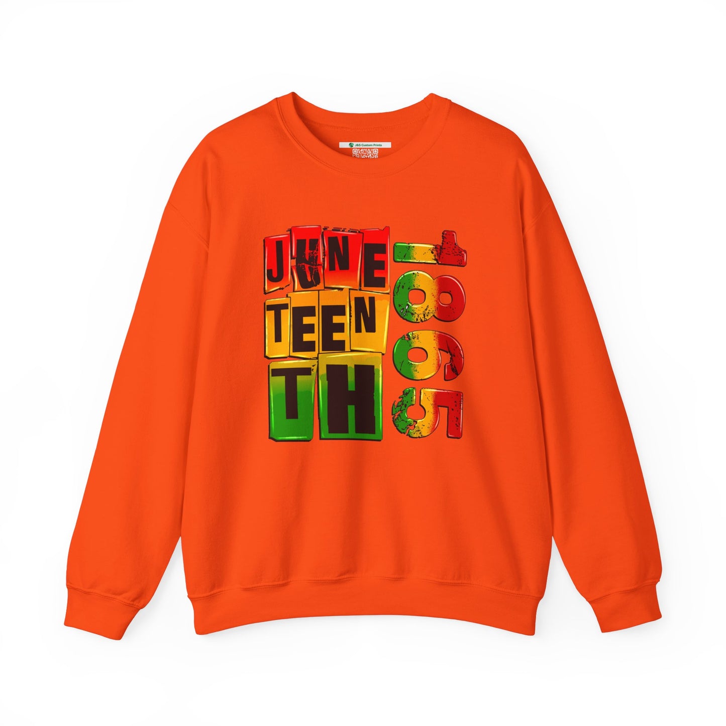 Juneteenth 1865 (Adult Unisex Crewneck Sweatshirt)