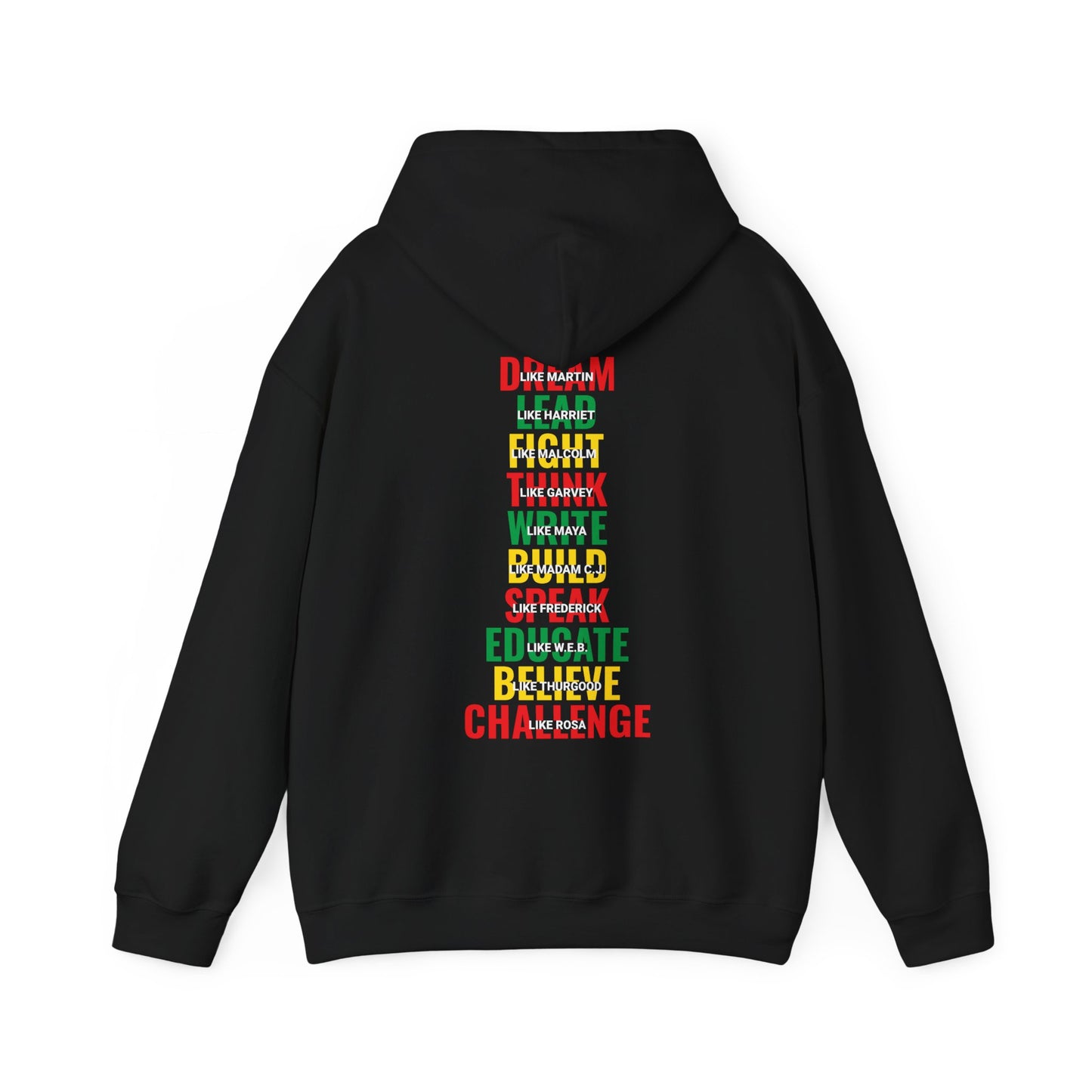 Black History Inspirations (Adult Unisex Hooded Sweatshirt)