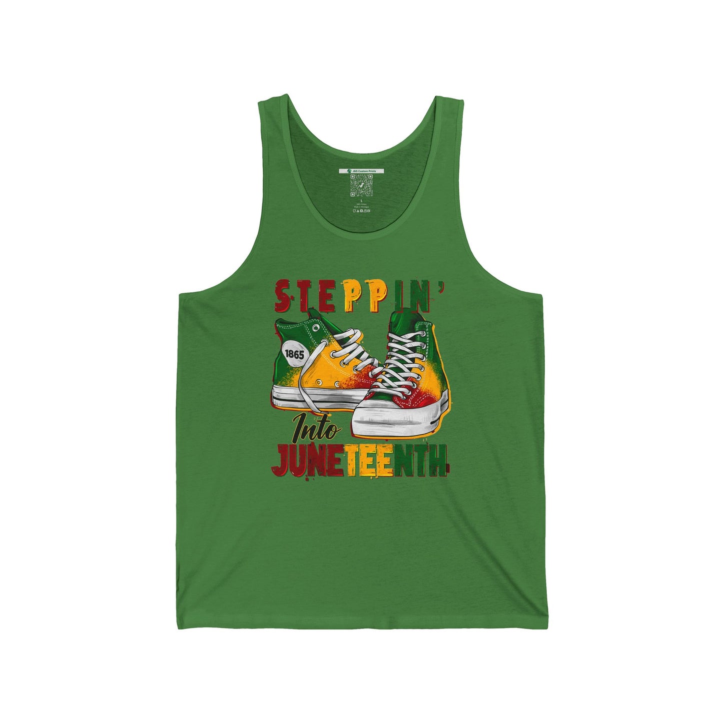 Steppin' Into Juneteenth (Adult Unisex Tank Top)