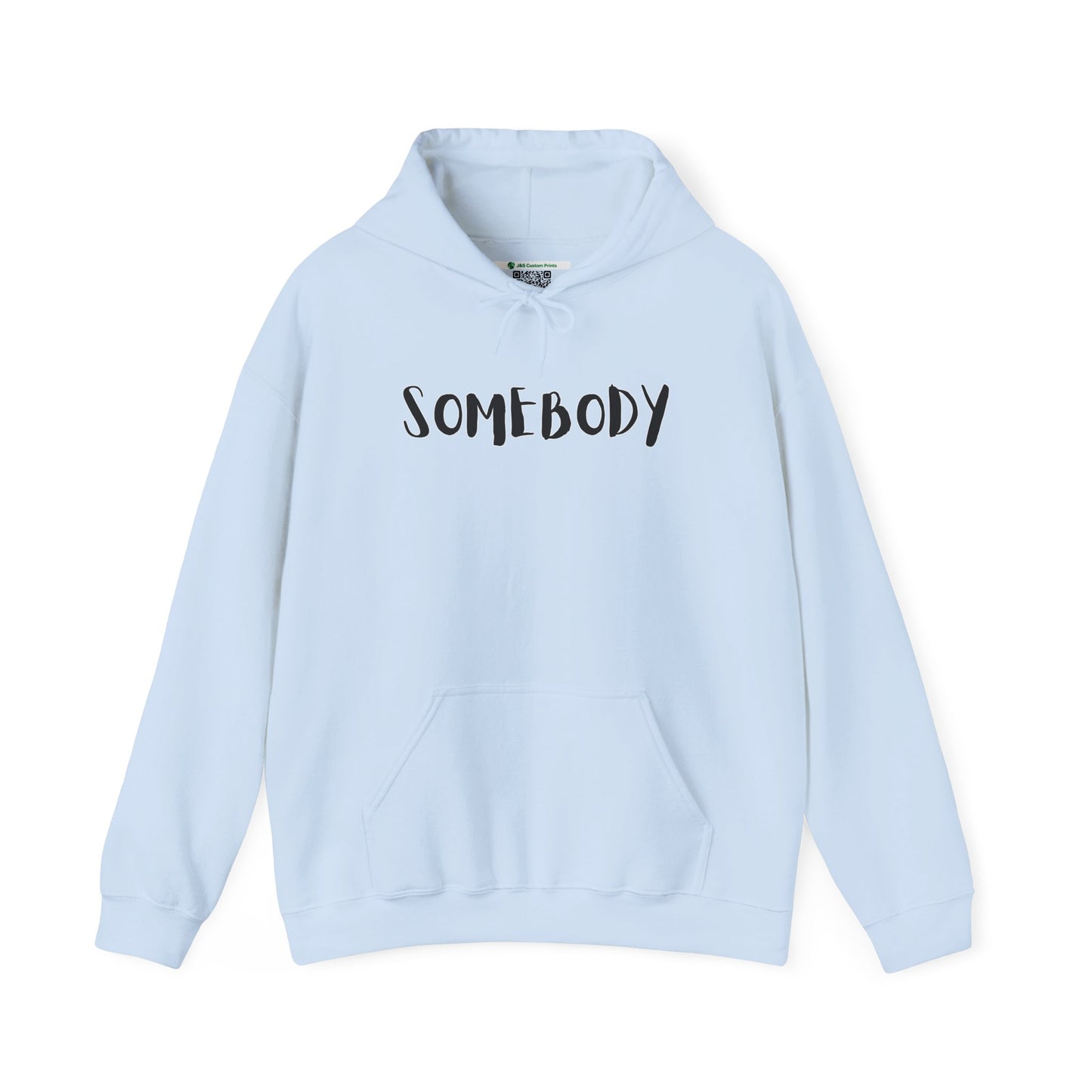 Matching Couple's Set -- "Somebody" (Adult Unisex Hooded Sweatshirt)