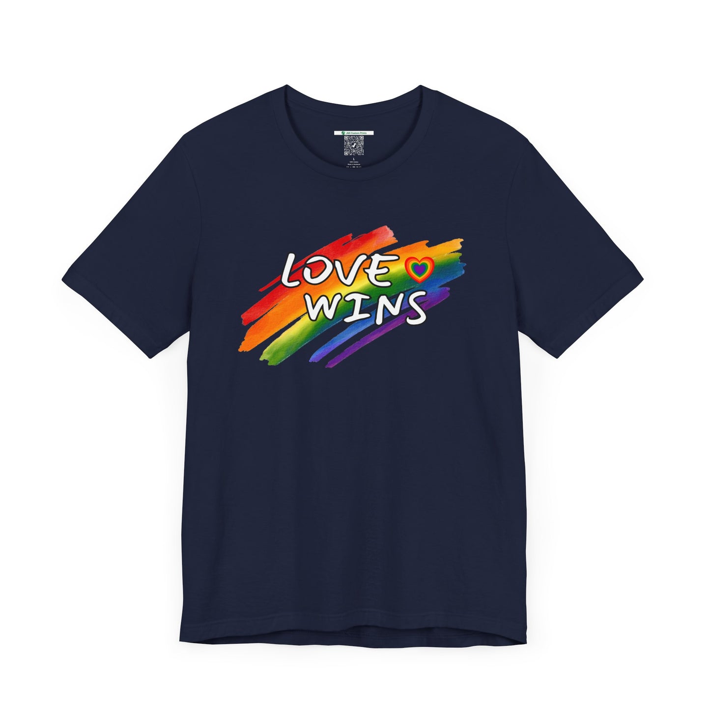LGBTQ+ "Love Wins" (Adult Unisex Tee)