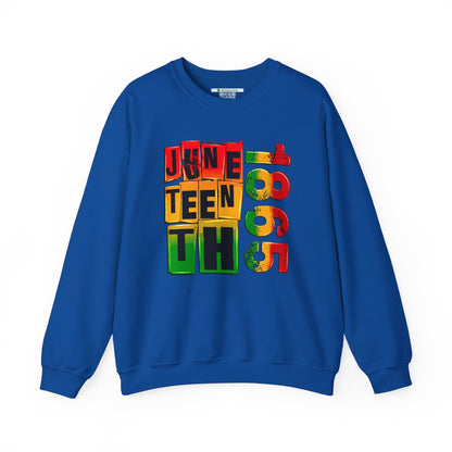 Juneteenth 1865 (Adult Unisex Crewneck Sweatshirt)