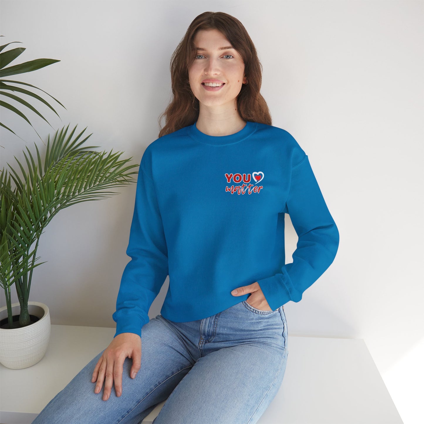 To The Person Behind Me (Adult Unisex Crewneck Sweatshirt)