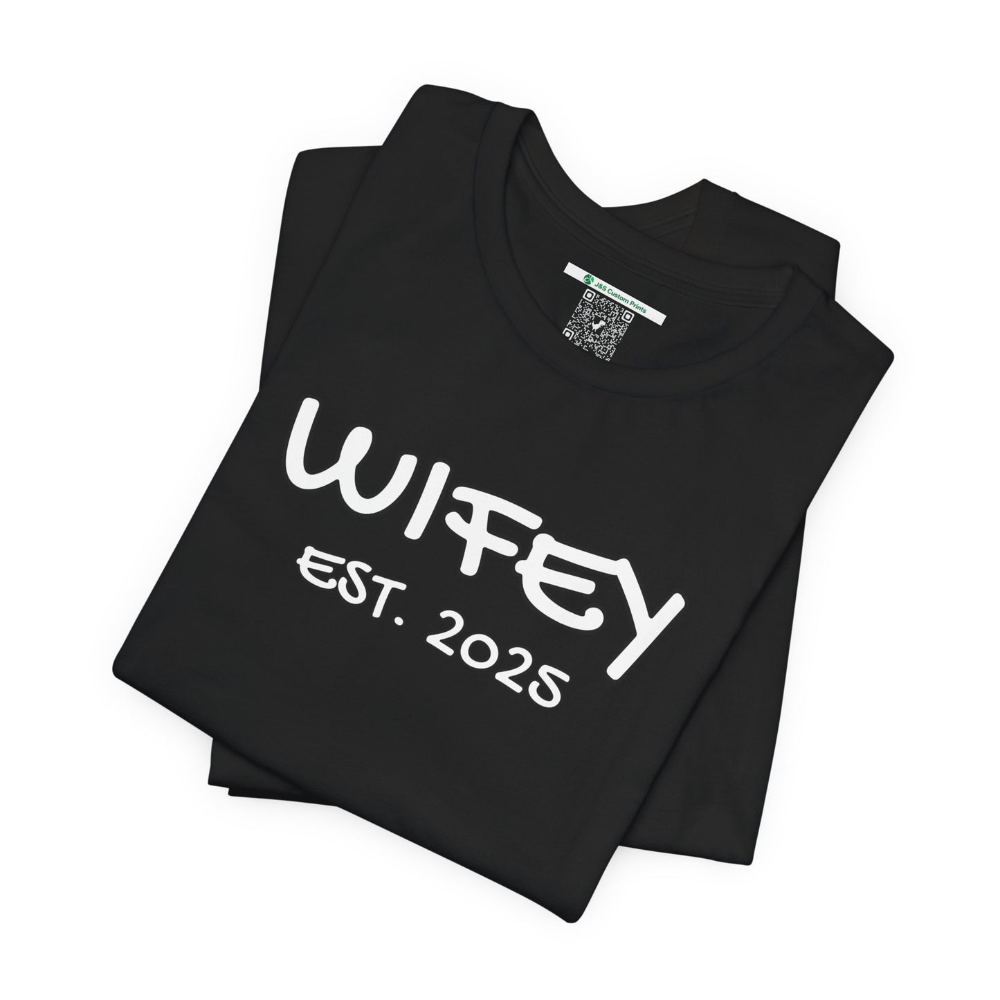 Matching Marriage Set -- "Wifey" (Adult Unisex Tee)
