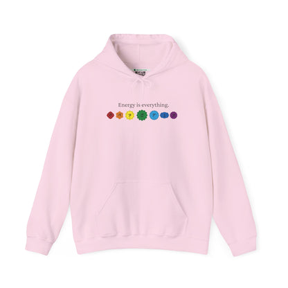 Energy is Everything -- Chakras (Adult Unisex Hooded Sweatshirt)