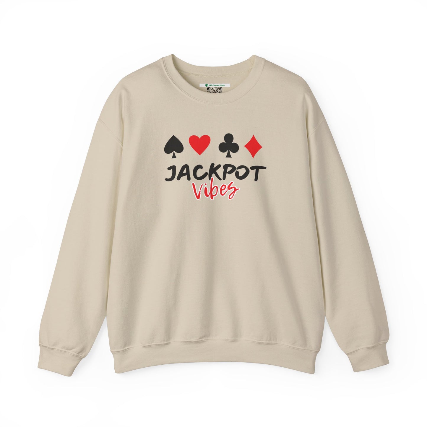 Jackpot Vibes (Adult Unisex Crewneck Sweatshirt)