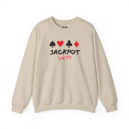 Jackpot Vibes (Adult Unisex Crewneck Sweatshirt)